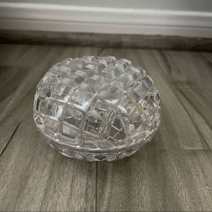 Germany Tritschler Winterhalder Bleikristall Lead Crystal 24% round trinket box